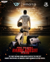 Vmoto Charges the EV Revolution in Cricket as Bangladesh Completes Historic 2-0 Test Series Whitewash Against Pakistan